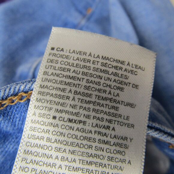 Old Navy Womens 14 Blue Jeans High Rise Rockstar Skinny Casual Preppy - Picture 12 of 13